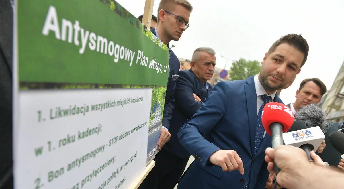 Patryk Jaki zapowiedział walkę ze smogiem w Warszawie. "Będą bony na wymianę pieców"