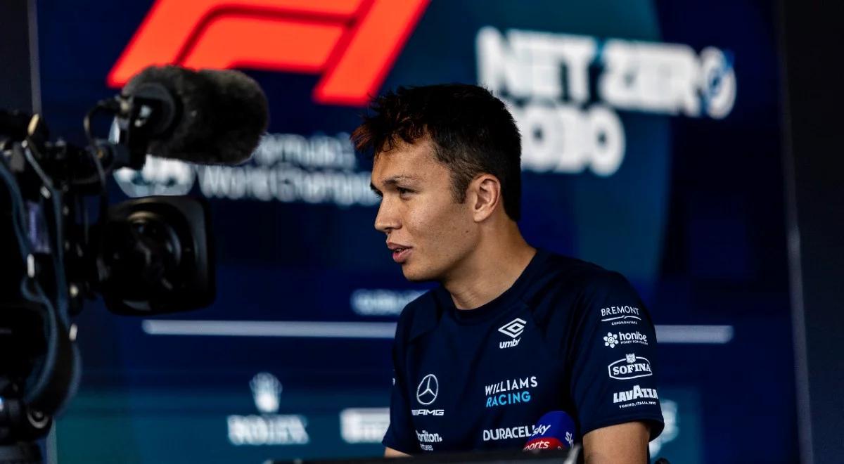 Formuła 1: Williams potwierdza. Alex Albon gotowy na GP Singapuru