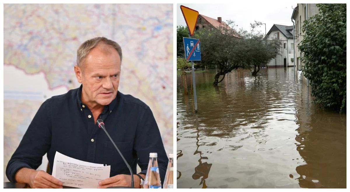 UE pomoże przy powodziach? Tusk: mamy do dyspozycji cały mechanizm ochrony [NA ŻYWO]