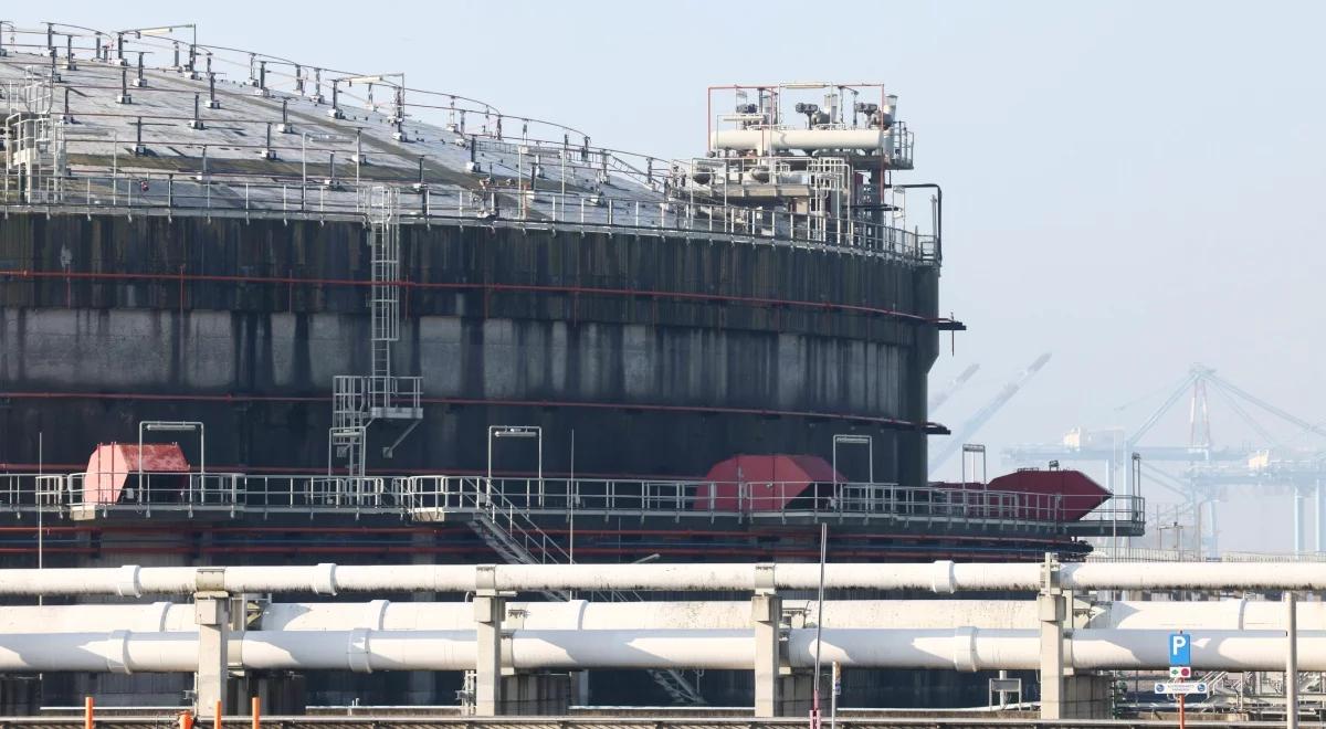 "Zasilają wojenną machinę Putina". Do Belgii trafiło 4,3 miliona metrów sześciennych rosyjskiego LNG