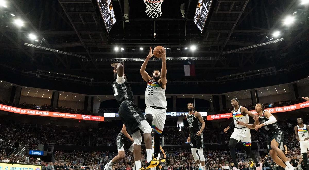 NBA: Spurs przegrali z Timberwolves! 60. porażka drużyny Sochana