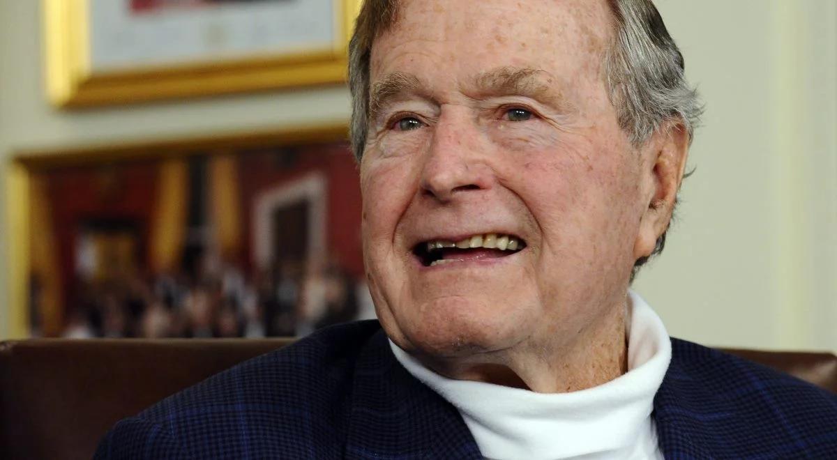 George Bush senior miał wypadek. Były prezydent Stanów Zjednoczonych złamał kręg szyjny