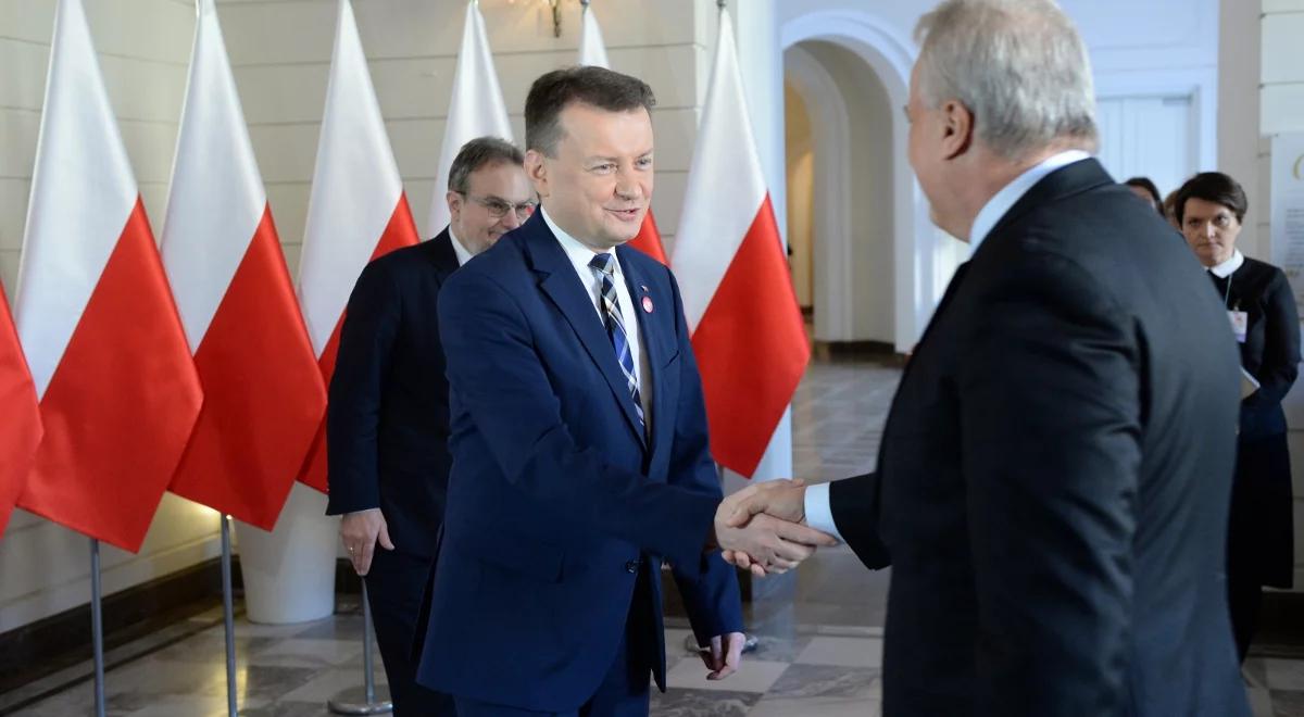 Spotkanie ministrów spraw wewnętrznych Grupy Wyszehradzkiej w Warszawie