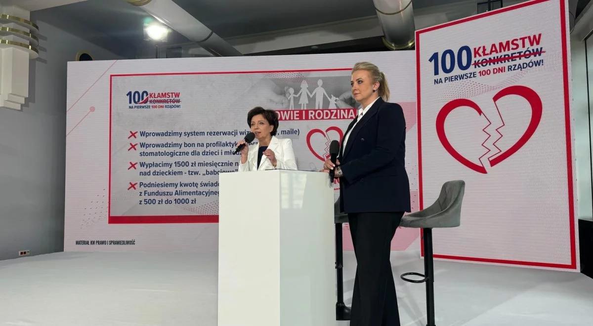 W tym tygodniu mija termin realizacji 100 konkretów na 100 dni. PiS wniosło projekty ustaw