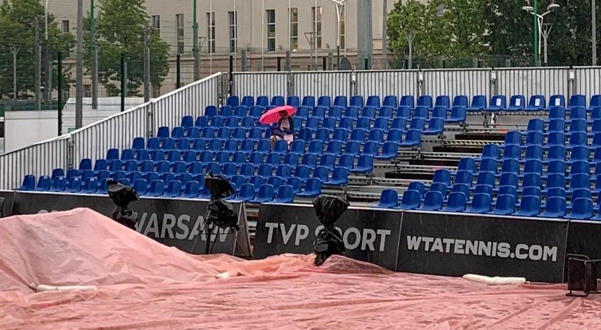 BNP PARIBAS Poland Open przegrał z pogodą. Mecze w Warszawie przełożone