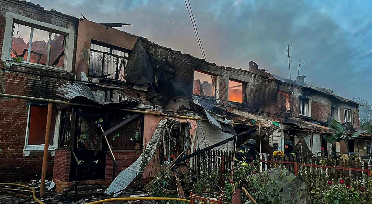 Ukraina pod ostrzałem. Dron uderzył w dom, zginęła cała rodzina