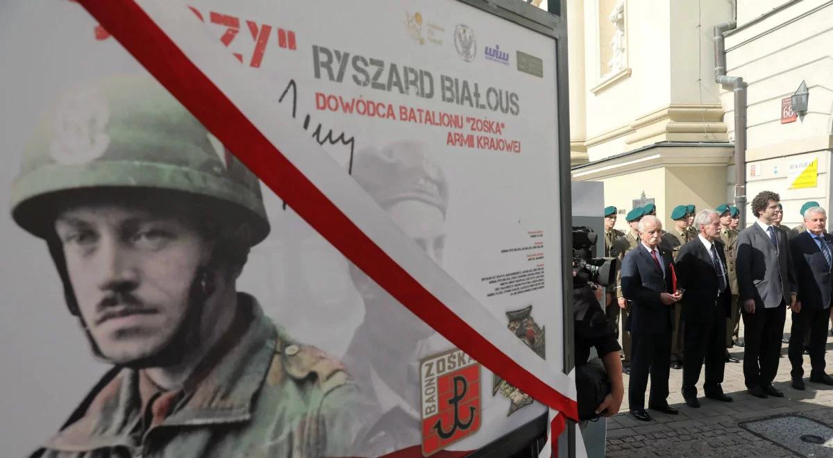 Sylwetka Ryszarda Białousa, dowódcy batalionu "Zośka"