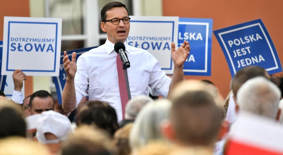 Mateusz Morawiecki: dotrzymaliśmy słowa w rządzie, dotrzymamy też w samorządzie 