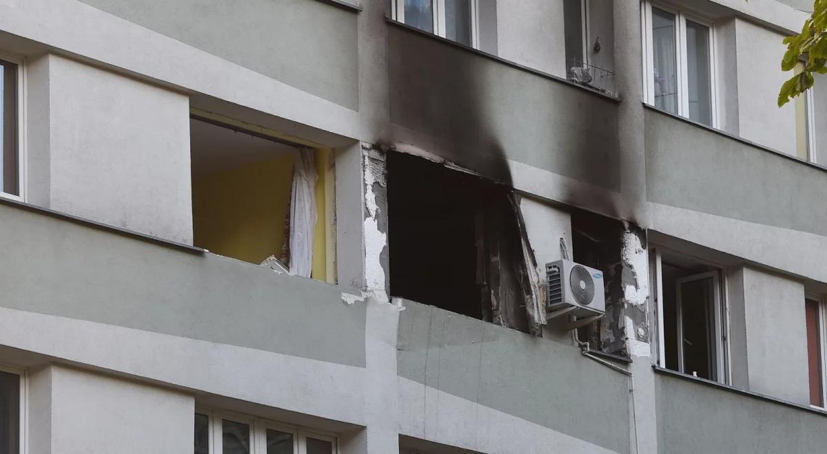 Warszawa: pożar wieżowca w centrum miasta. Jedna osoba ranna. Ewakuacja