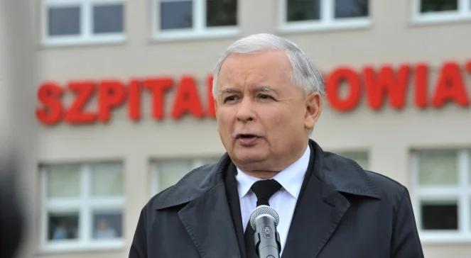 Kaczyński: służba zdrowia to fragment "systemu Tuska”