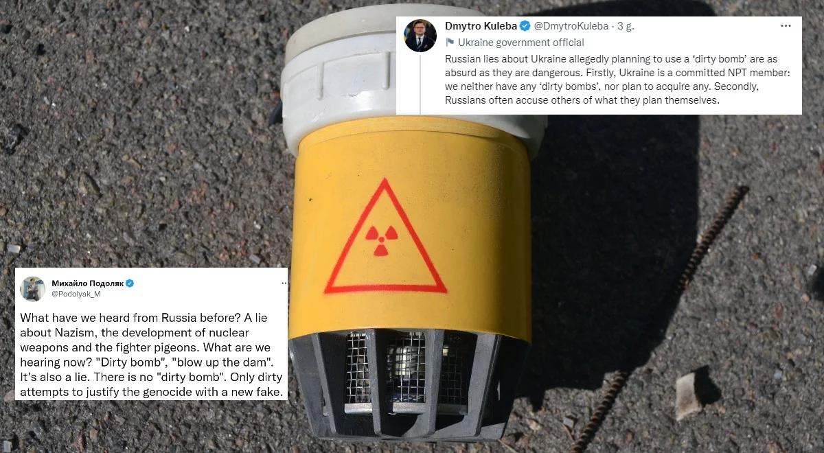 Kijów reaguje na słowa Szojgu o "brudnej bombie". "Absurdalne i niebezpieczne kłamstwo"