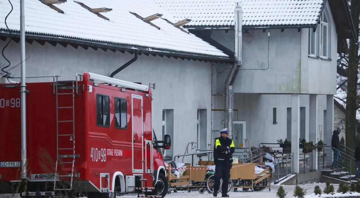 Pożar hospicjum w Chojnicach. Urząd zapowiada kontrolę finansową