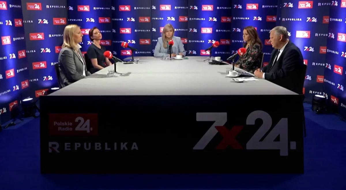 J. Lichocka w "7x24": chcemy państwa opartego na innowacyjnej gospodarce, a nie taniej sile roboczej