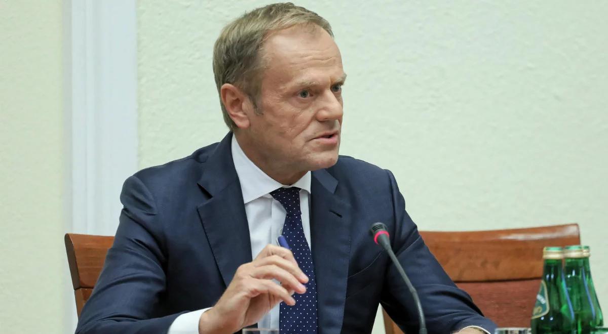 Donald Tusk: to, że wyłudza się VAT, było wiedzą powszechną