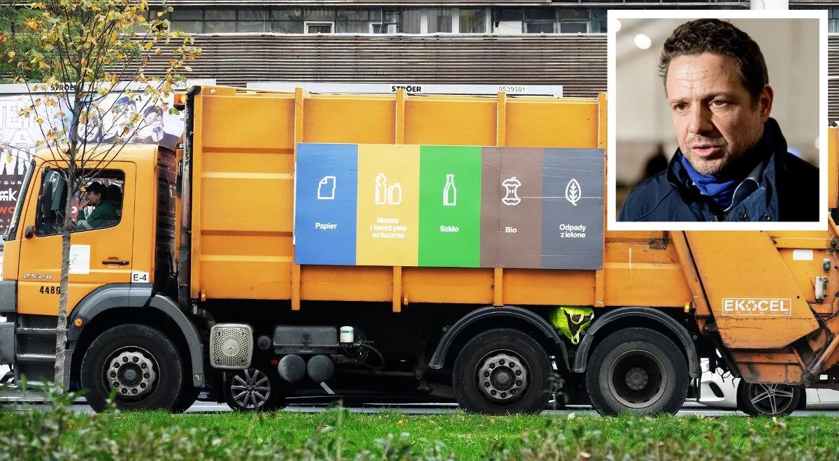 Afera śmieciowa w Warszawie. "GP": mamy dowody, że Trzaskowski ją umożliwił