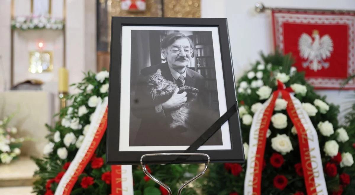 "Z pasją nauczał nas wiary w zwycięstwo prawdy". Ostatnie pożegnanie Jerzego Targalskiego