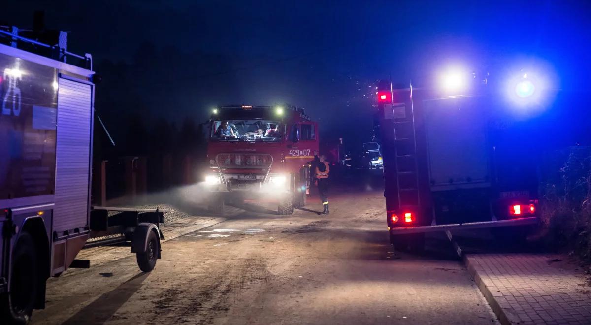 Burze powodują problemy na Śląsku. Ponad 100 interwencji stażaków