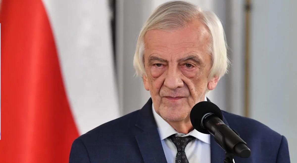 "Powinien wstrzymać się od pracy w resorcie". Ryszard Terlecki komentuje sprawę Łukasza Mejzy