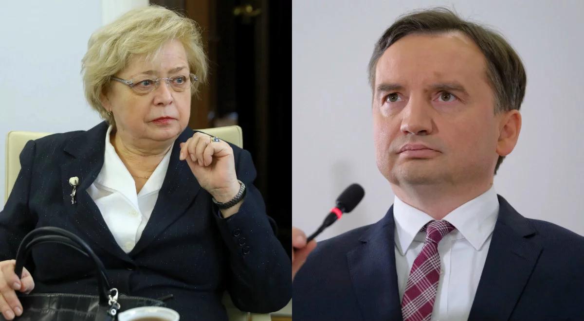 Zbigniew Ziobro: Małgorzata Gersdorf przekroczyła linię oddzielającą sądownictwo od polityki