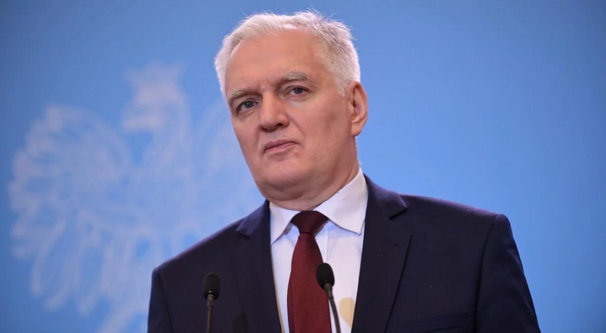 Gowin: tak długo, jak to możliwe trzymajmy się konstytucyjnego terminu wyborów