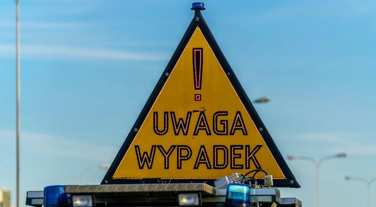 Groźny wypadek w Małopolsce. Trzy osoby trafiły do szpitala