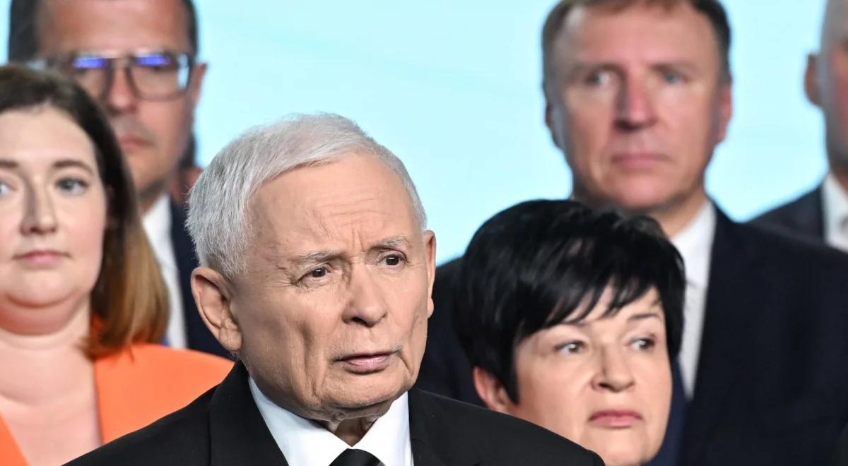 Odrzucenie sprawozdania PiS. Kaczyński mówi o "skandalicznej" decyzji