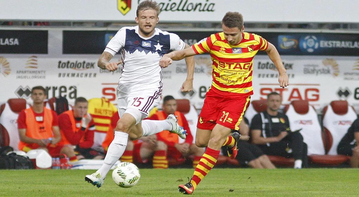 Ekstraklasa: Jagiellonia Białystok liderem po zwycięstwie z Wisłą Kraków