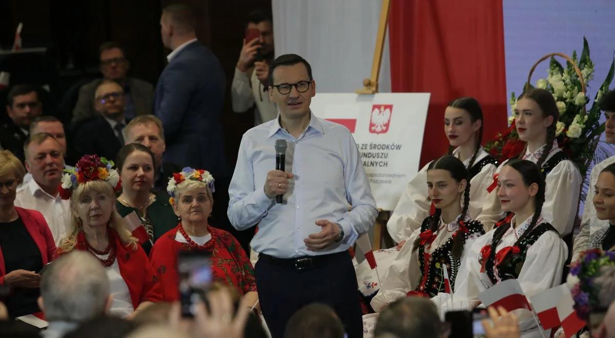 "Zobaczymy mocny spadek inflacji". Premier Morawiecki na spotkaniu z mieszkańcami Gorzowa Wielkopolskiego