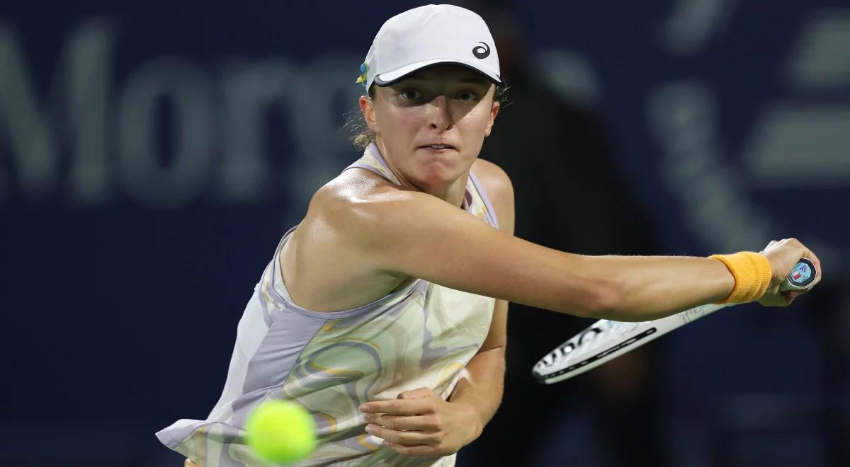 WTA Dubaj: Iga Świątek melduje się w ćwierćfinale. Kolejny kapitalny mecz Polki 