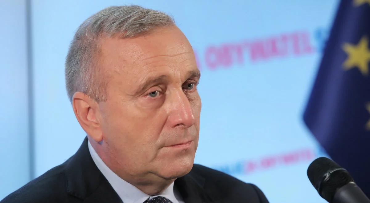 Grzegorz Schetyna o bulwersujących słowach Lecha Wałęsy: nie mogłem mu wyłączyć mikrofonu