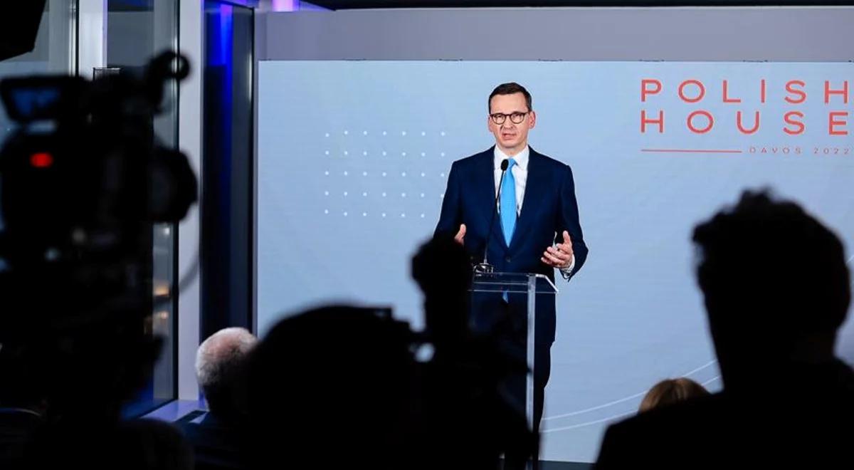 Mateusz Morawiecki apeluje o dostawy broni dla Ukrainy. "Nie należy żałować sił ani środków"