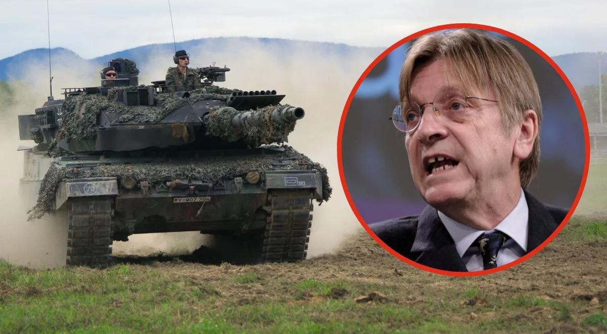 Verhofstadt zmądrzał? Kiedyś atakował Polskę, teraz widzi nas na czele koalicji ws. leopardów