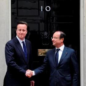 Cameron i Hollande resetują stosunki Paryż - Londyn