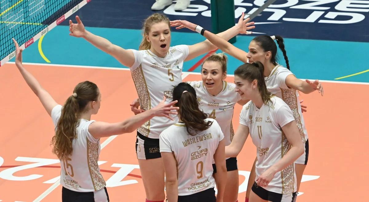 TAURON Liga: Chemik Police lepszy w pierwszym meczu finału. Zacięty bój rozstrzygnął tie-break