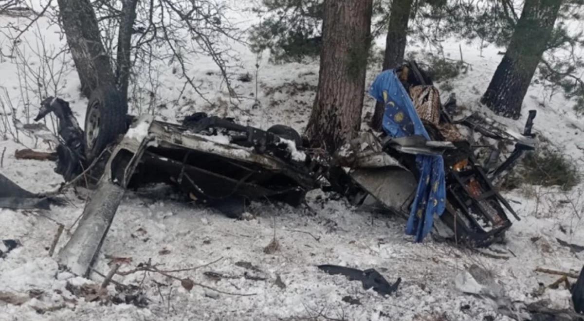 Tragedia na Ukrainie. Małżeństwo wjechało samochodem na minę, osierociło ośmioro dzieci