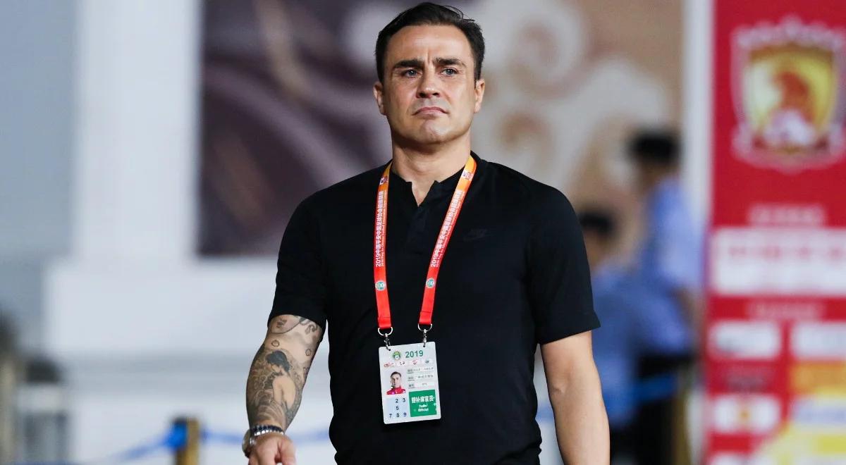 Fabio Cannavaro selekcjonerem? Cezary Kulesza: nie chcę powtórzyć błędu z Sousą 