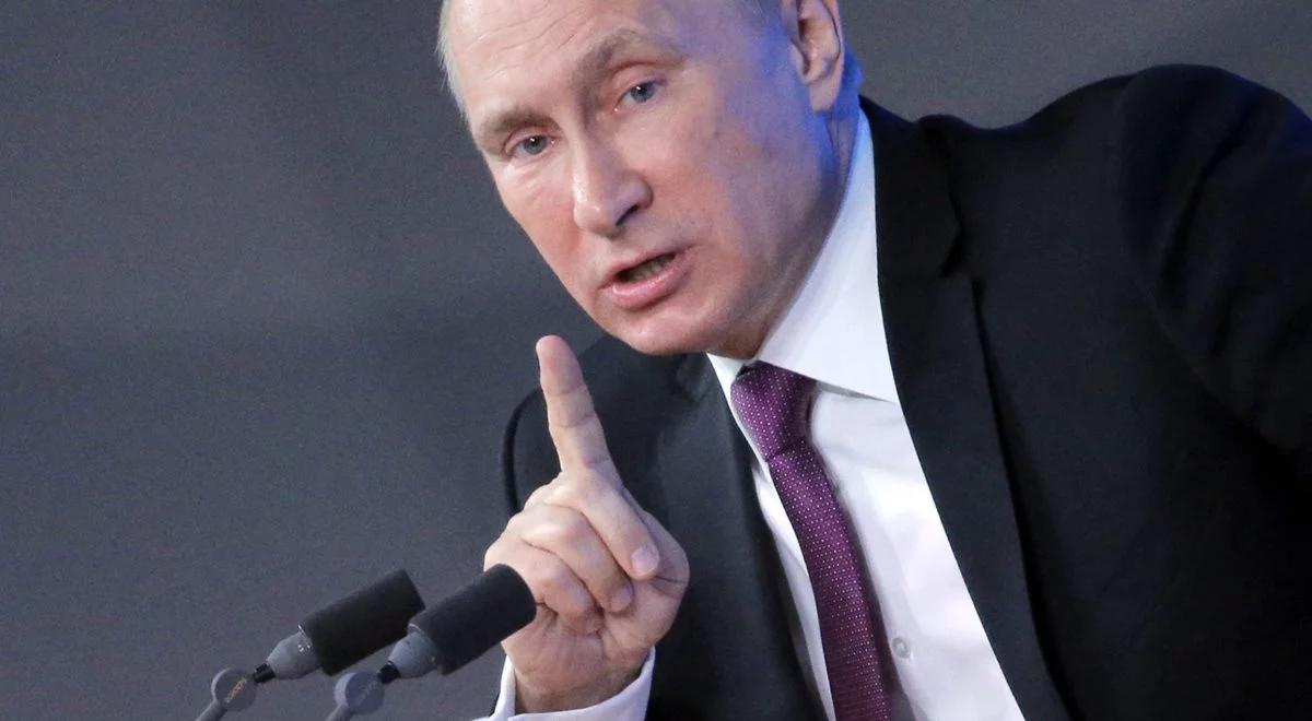 Kryzys na Ukrainie. Władimir Putin oskarża Polskę o szkolenie "ukraińskich nacjonalistów"