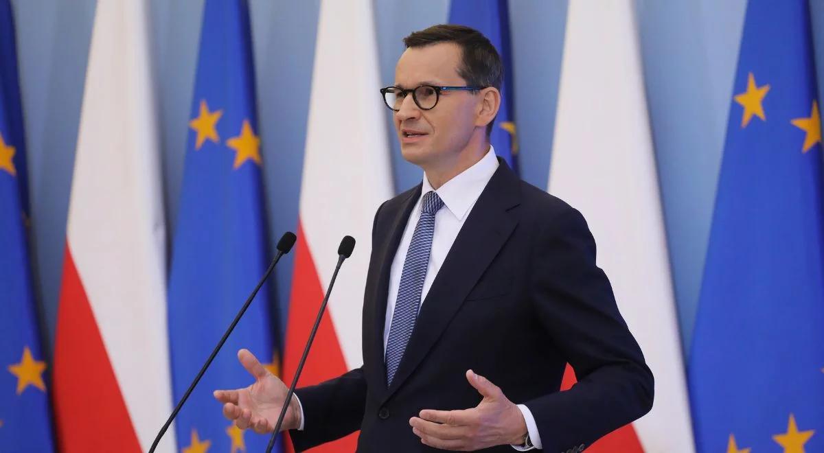 Morawiecki: menadżerowie spółek Skarbu Państwa zarabiają dziś zdecydowanie mniej niż w czasach PO