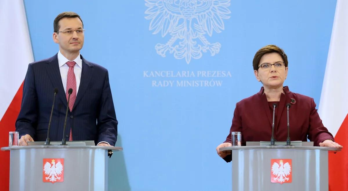 Beata Szydło: szybszy rozwój gospodarczy to cel rządu na ten rok