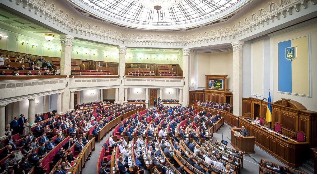 "Działania zmierzające do rozłamu nie powiodą się". Jest decyzja ws. prorosyjskich partii na Ukrainie
