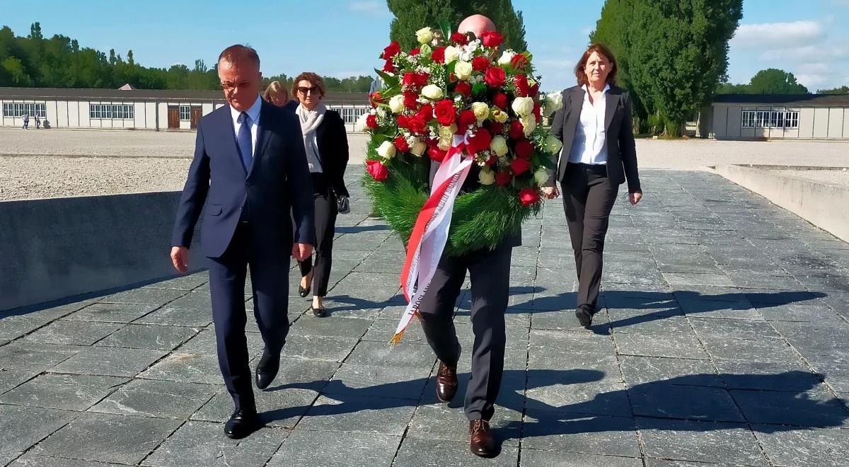 Uczczono pamięć Polaków więzionych w obozie w Dachau. W uroczystościach wziął udział Jarosław Sellin