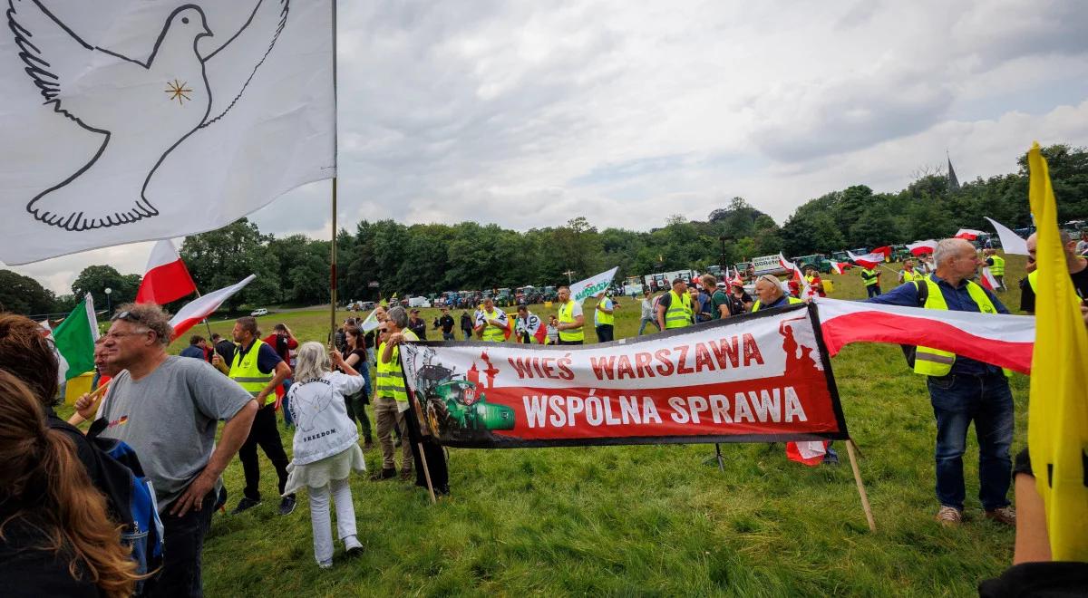 Protest rolników w Brukseli. Szumnie zapowiadane zgromadzenie nie przyciągnęło wielu chętnych