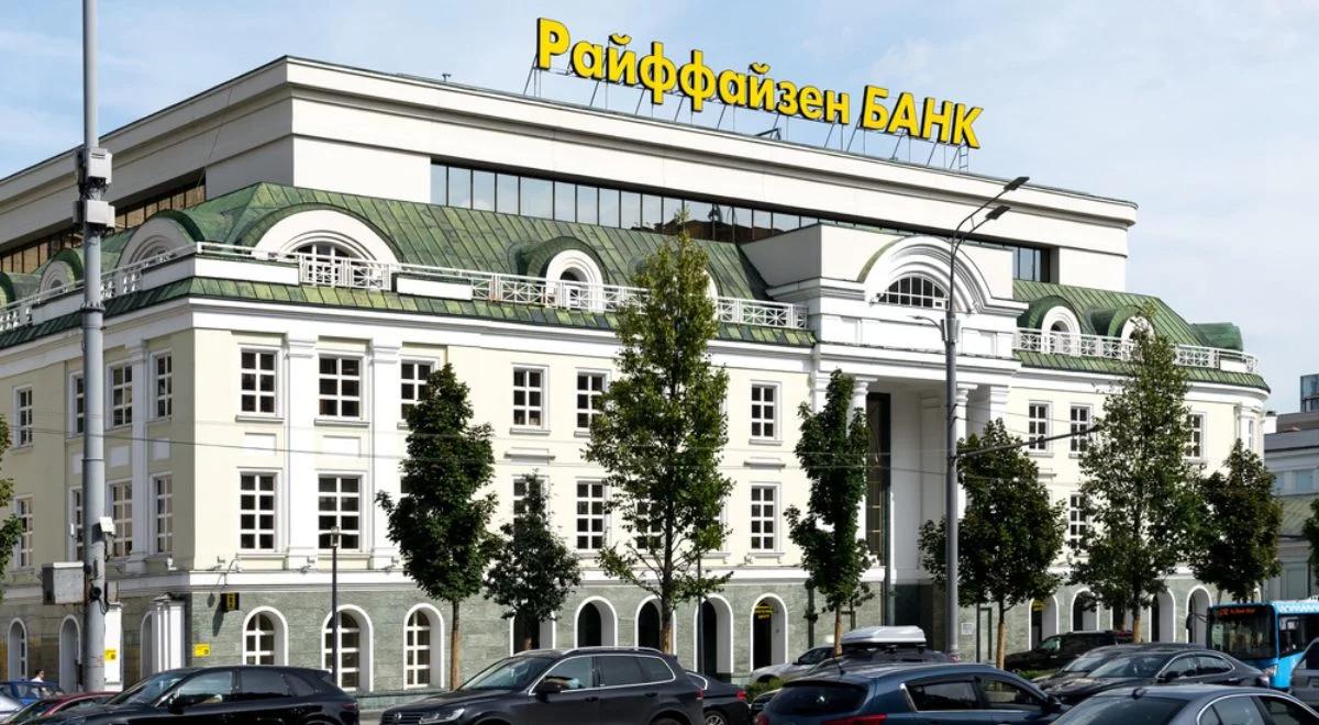 USA zagroziły Raiffeisen Bank restrykcjami z powodu jego działalności w Rosji