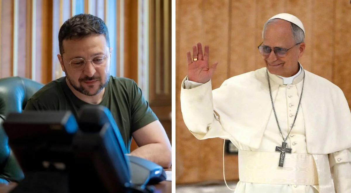 Rozmowa Zełenskiego z papieżem. Ukraina liczy na pomoc Watykanu