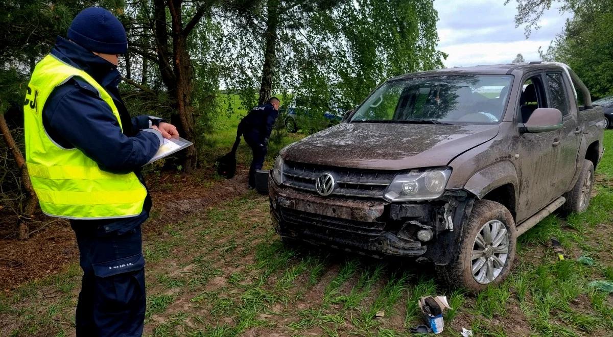 Pościg policji na Mazowszu, padły strzały. Pijanemu kierowcy grozi 10 lat więzienia