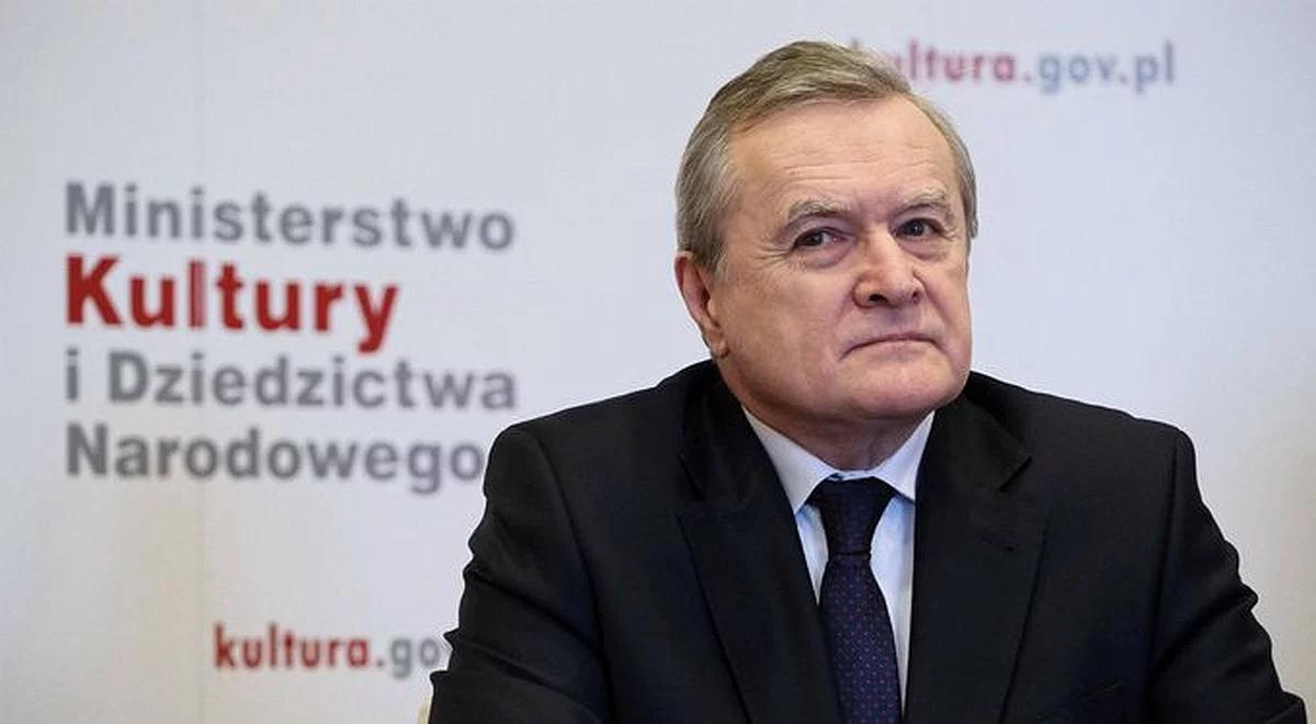 Piotr Gliński o wsparciu dla kultury: może sięgnąć nawet do 4 mld złotych