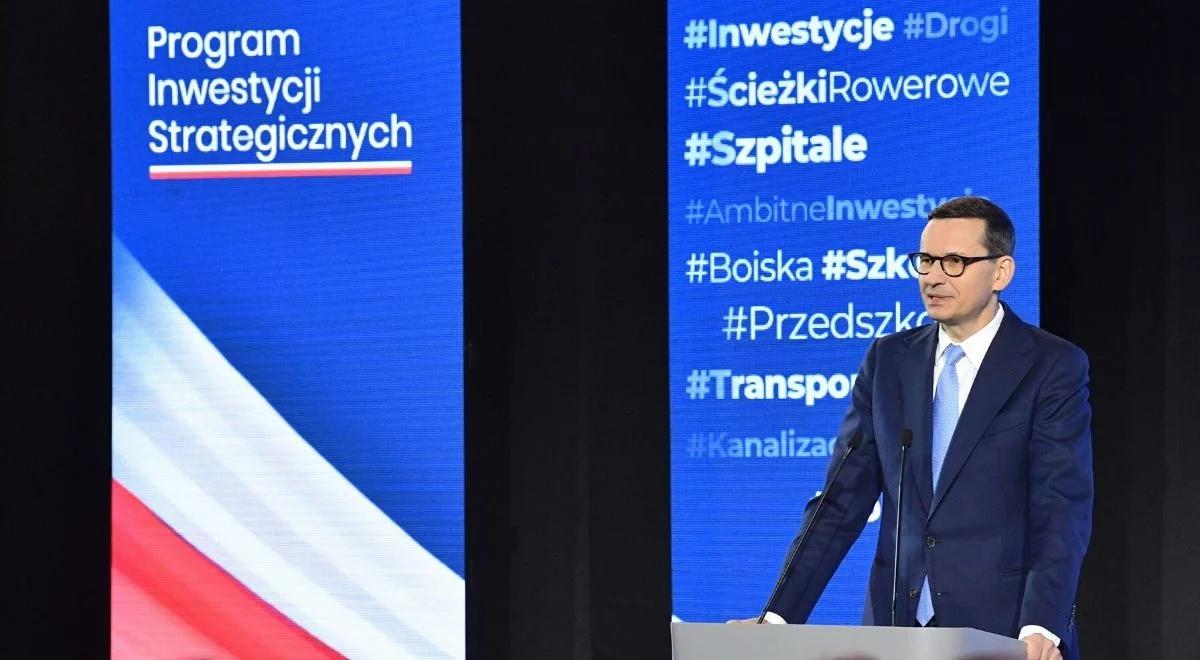 Program inwestycji strategicznych. Premier Morawiecki: 30 mld zł trafia do samorządów