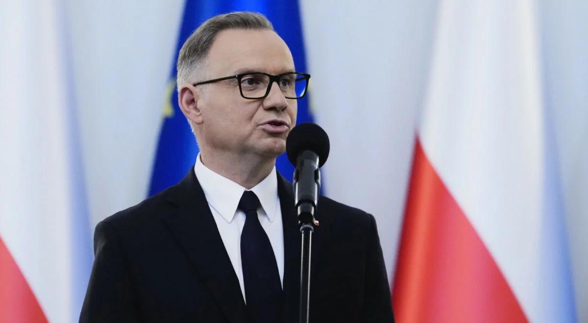 Duda mówi o wieszaniu za zdradę. "Straszne, ale w tym jest prawda"