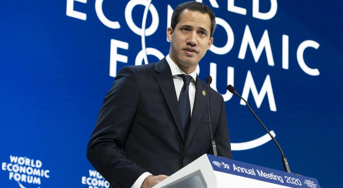 Juan Guaido w Davos do państw UE: nie kupujcie "krwawego złota" z Wenezueli