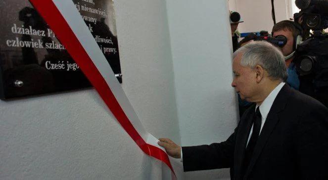 Kaczyński o zabójstwie Rosiaka: to wynik nagonki